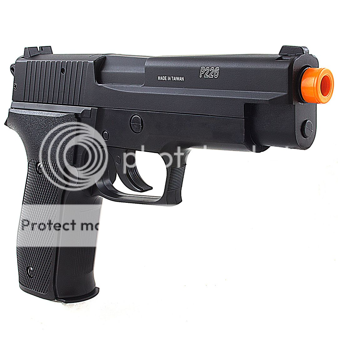 350 FPS SIG SAUER P226 LICENSED METAL SPRING AIRSOFT PISTOL HAND GUN w